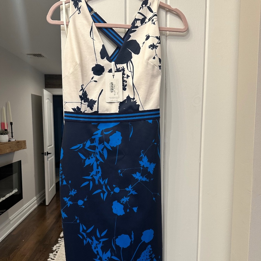 NWT Ted Baker floral sheath Size 2